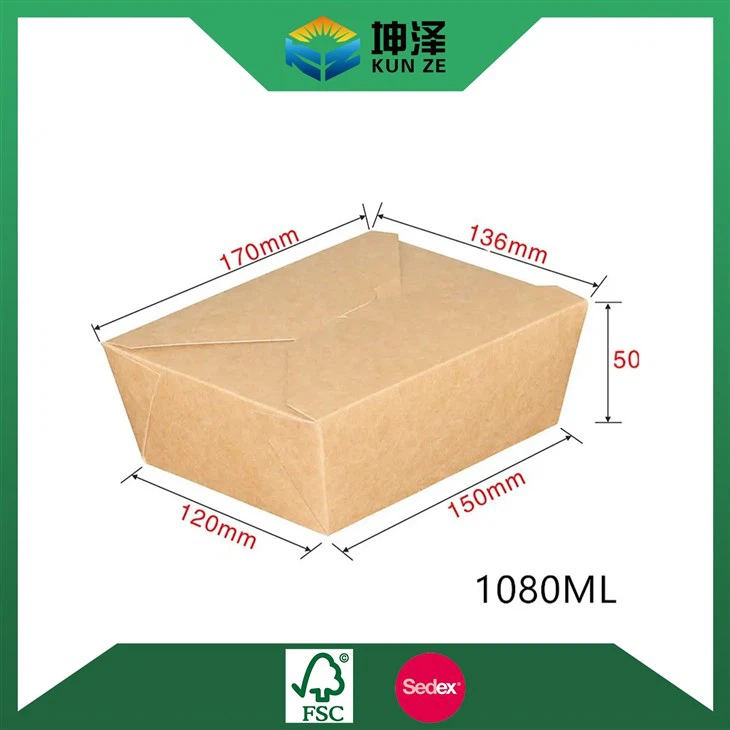Kraft Paper Meal Box