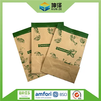 Sacos de papel biodegradáveis