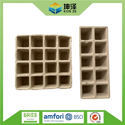 Bandejas de plantio biodegradáveis