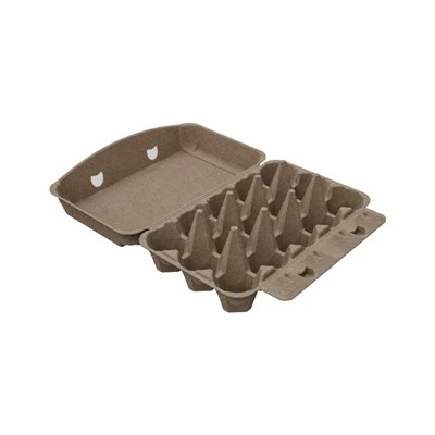 Caixas de ovos de papel reciclado
